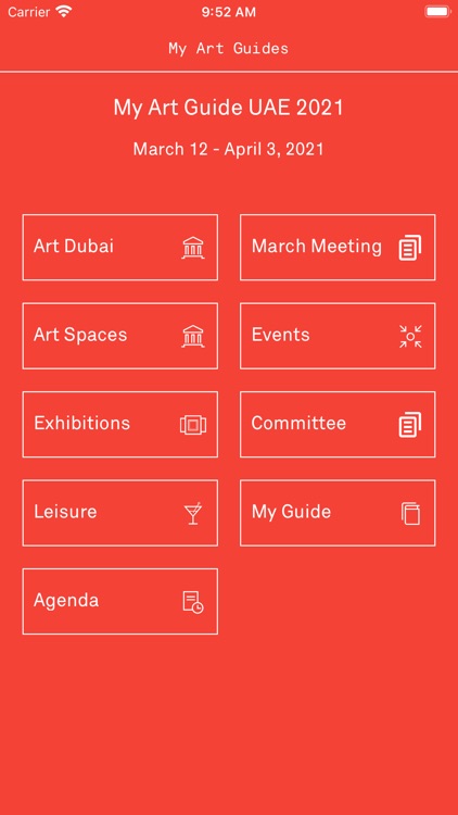 My Art Guide UAE 2021