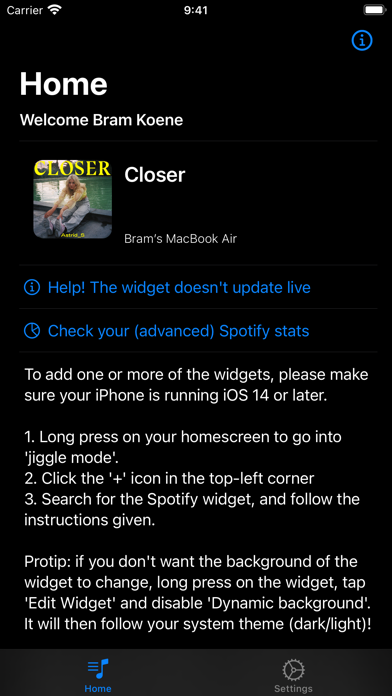 Widget for Spotify screenshot 4