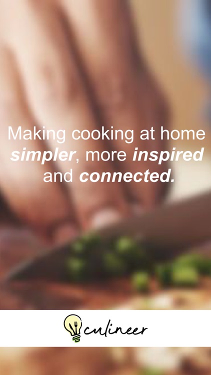 Culineer: Cook, Shop, Share