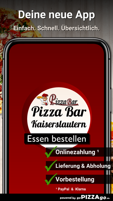 Pizza Bar Kaiserslautern Screenshot