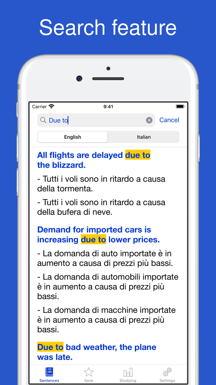 English Italian Translation