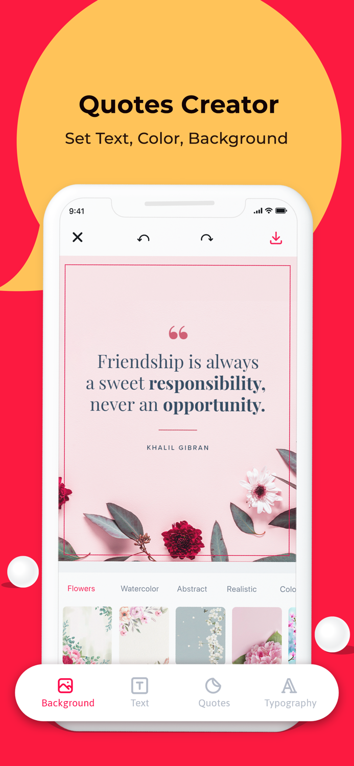 Text Art  Quotes post maker