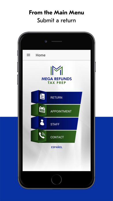 Mega Refunds Tax PreparationScreenshot of 1