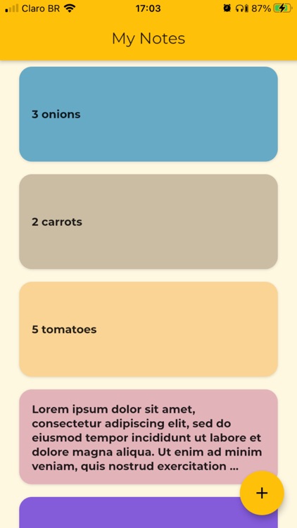 My Notes - the simplest EVER!!