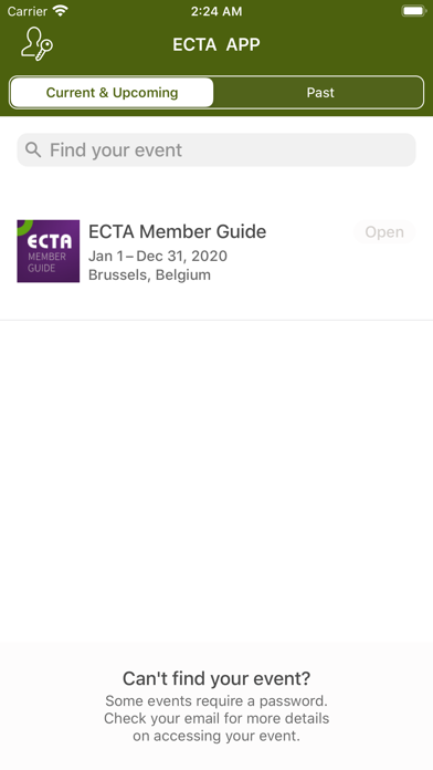 How to cancel & delete ECTA 2019 Edinburgh from iphone & ipad 1