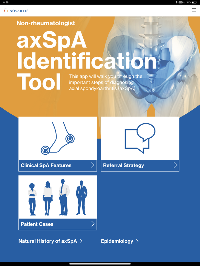 axSpA Identification Tool
