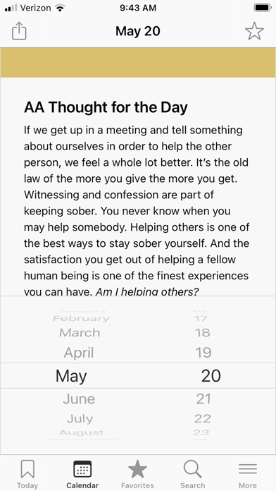 Twenty-Four Hours a Day: Classic Meditations for People in Recovery Screenshot 4