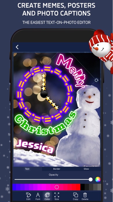 Christmas greetings cards screenshot 2