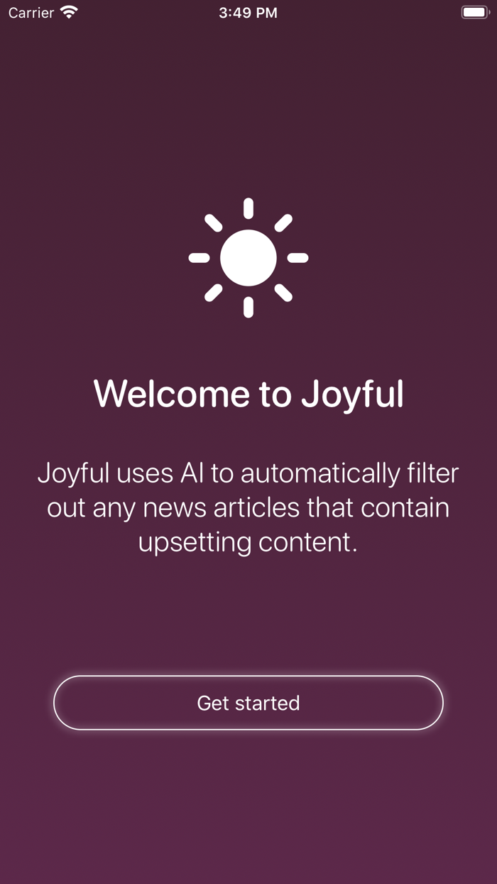 Joyful Avoid Toxic News