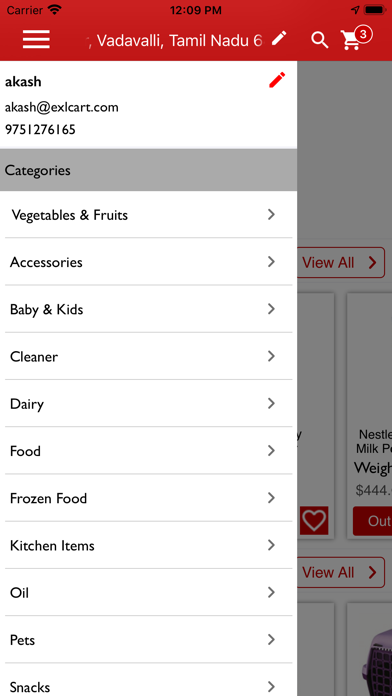 eGrocer - Online Grocery screenshot 3