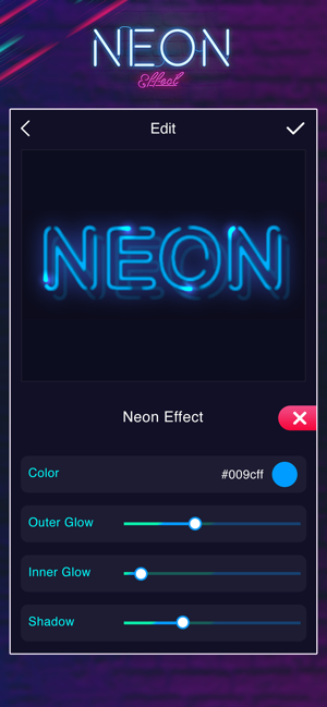 Neon Text on Photo - Text Glow(圖2)-速報App