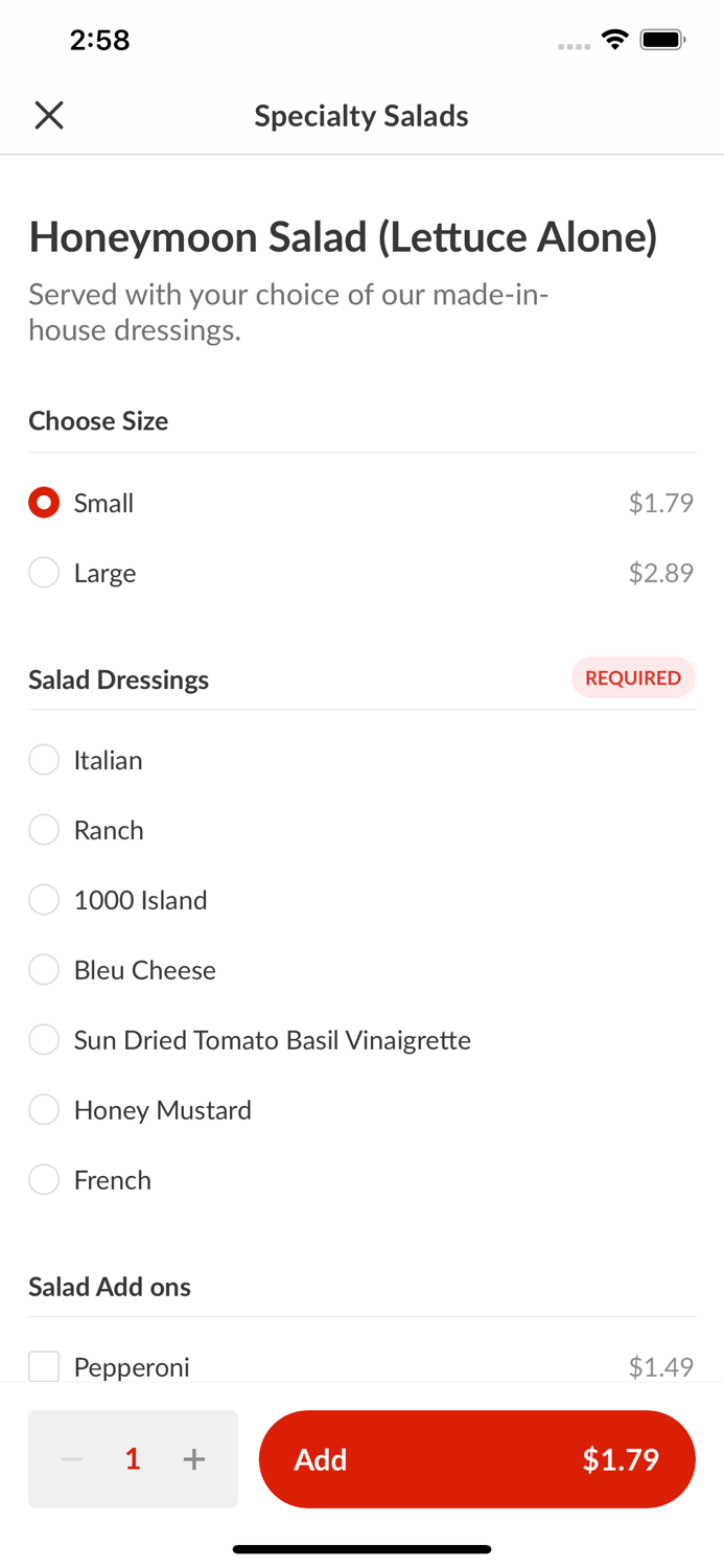 Angelos Pizza  Spaghetti