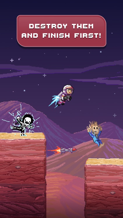 Mars Dash: Battle Running Game