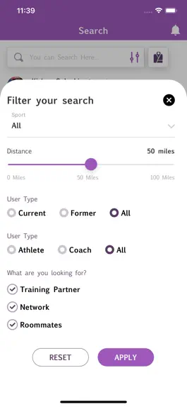 Game screenshot Athlete Center apk