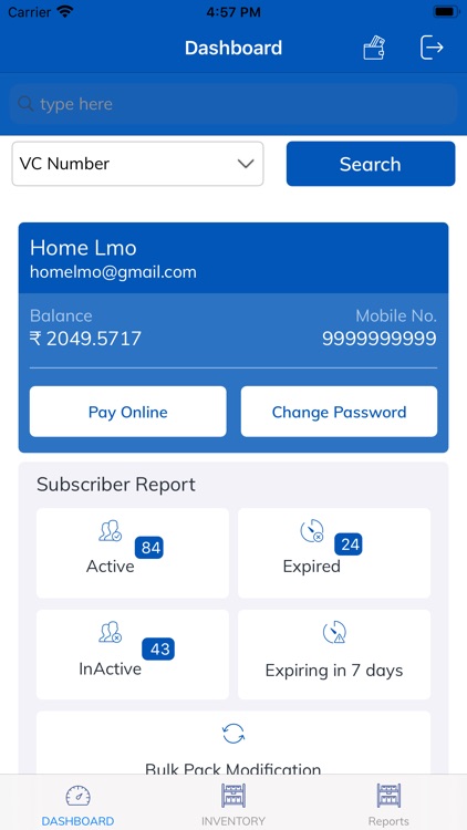 Homecable Admin