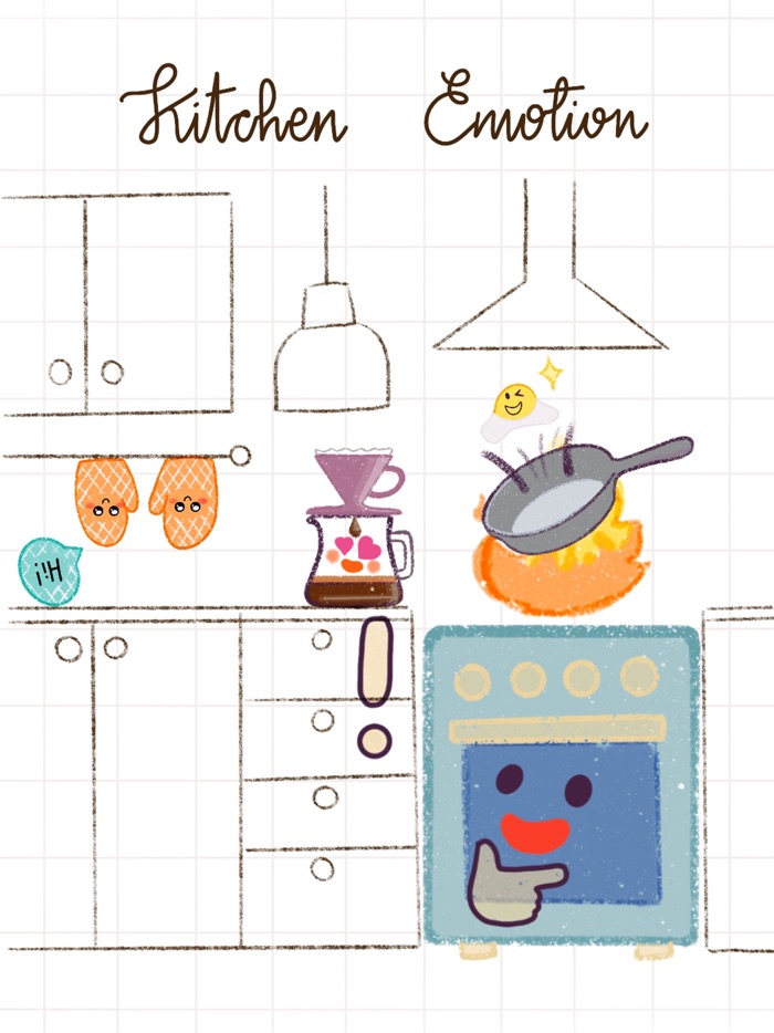Kitchen Emotion Stickers
