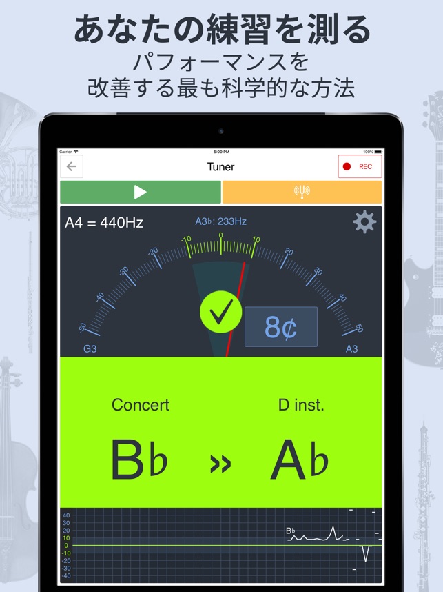 チューナー メトロノーム をapp Storeで