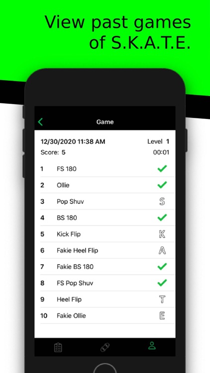 The SKATE App - Game of SKATE screenshot-4