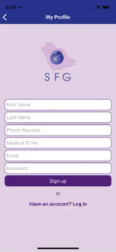 Captura 5 SFG - Saudi Fertility Group iphone