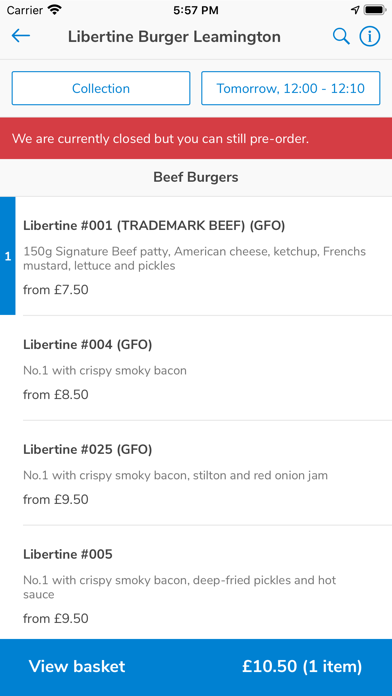 Libertine Burger screenshot 2