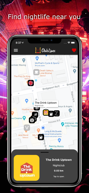 ClubLines - Nightlife near you(圖1)-速報App