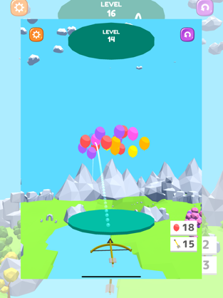 Balloon Shoot 3D Bow & Arrow, game for IOS