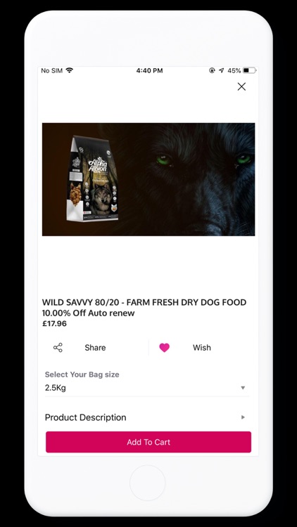 ALPHA ALBION PET FOODS screenshot-4
