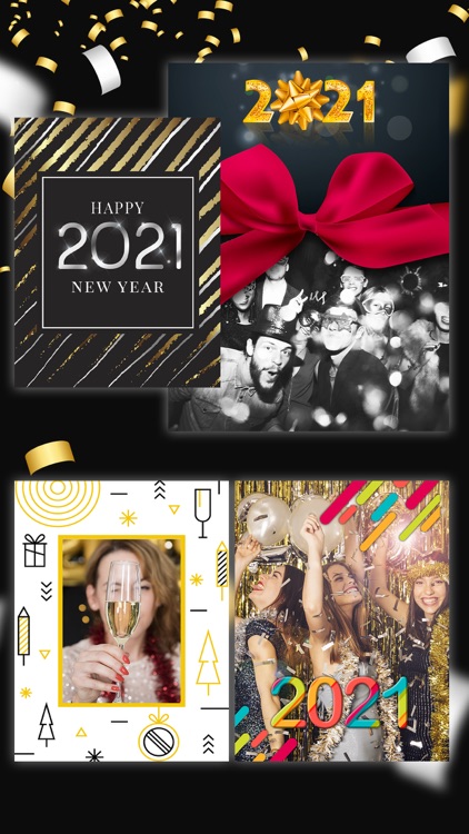 Happy New Year - Photo Frames