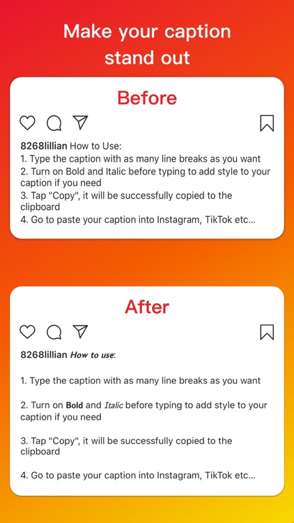 Add Line Breaks for Instagram