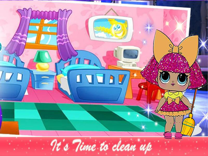 1 LOL Dolls Clean House