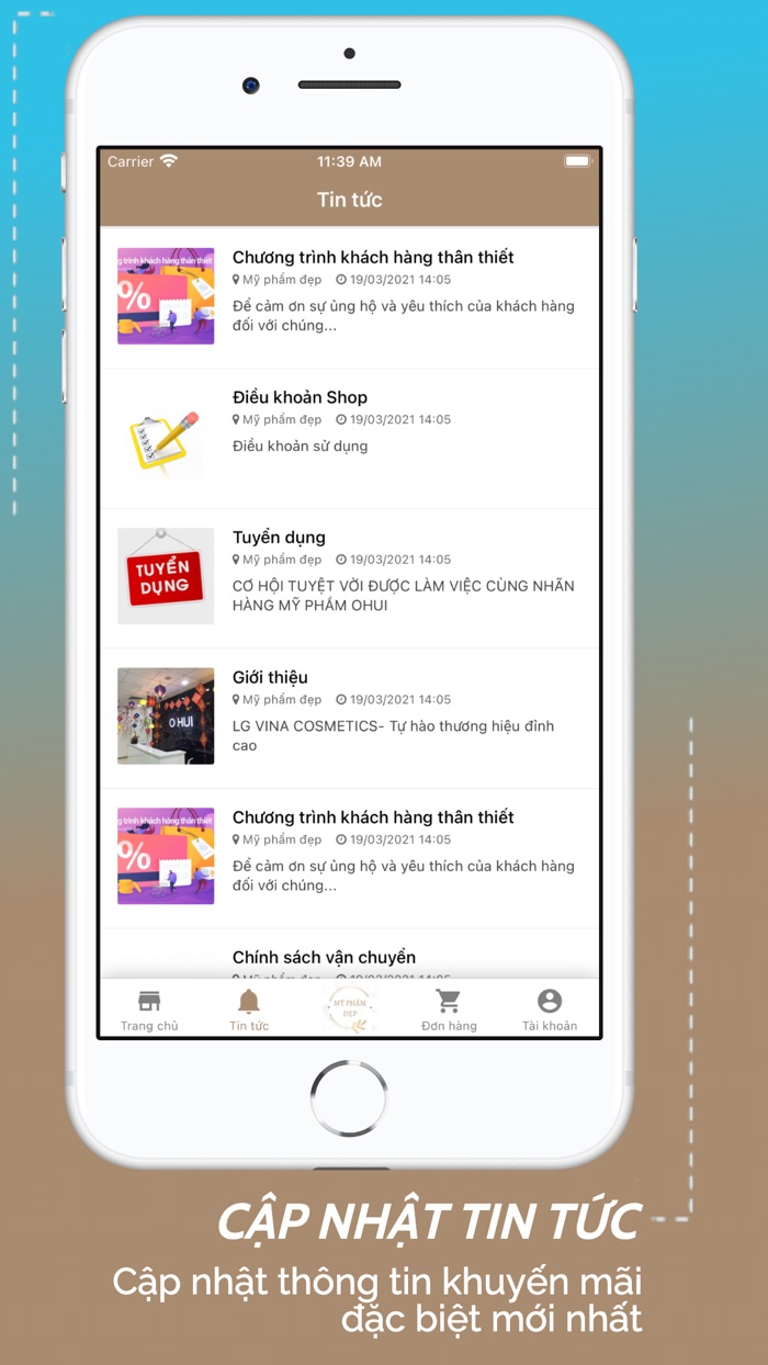 Mỹ phẩm đẹp - Hàng xịn giá tốt