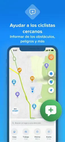 Image 3 Bikemap: Mapas y GPS de bicis iphone