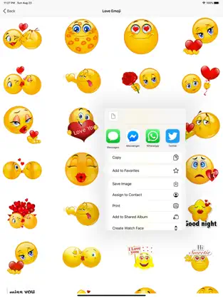 Screenshot 1 Flirty Emoji Adult Stickers iphone