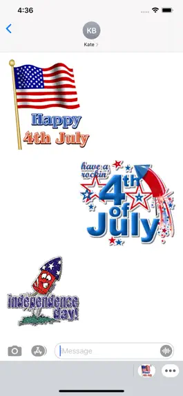 Game screenshot Animated Independence Day Gif mod apk
