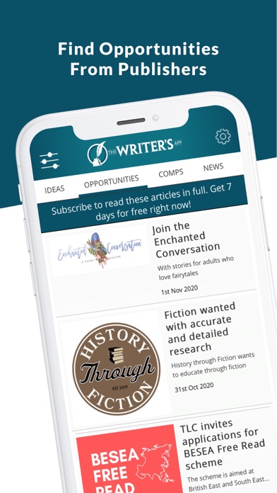 The Writer's App screenshot 3