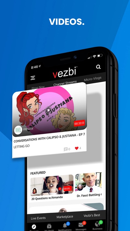 VEZBI - Vlog & Shop screenshot-3