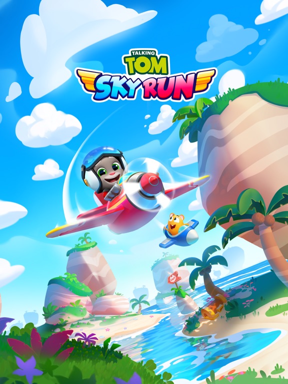 Talking Tom Sky Run A diversão N versão móvel andróide iOS-TapTap