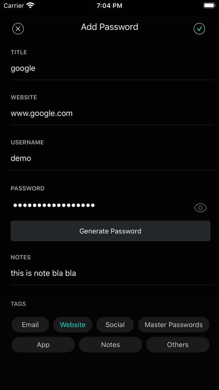 Password Manager-Secure Vault