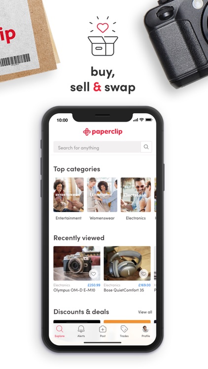 Paperclip - Buy, Sell & Swap