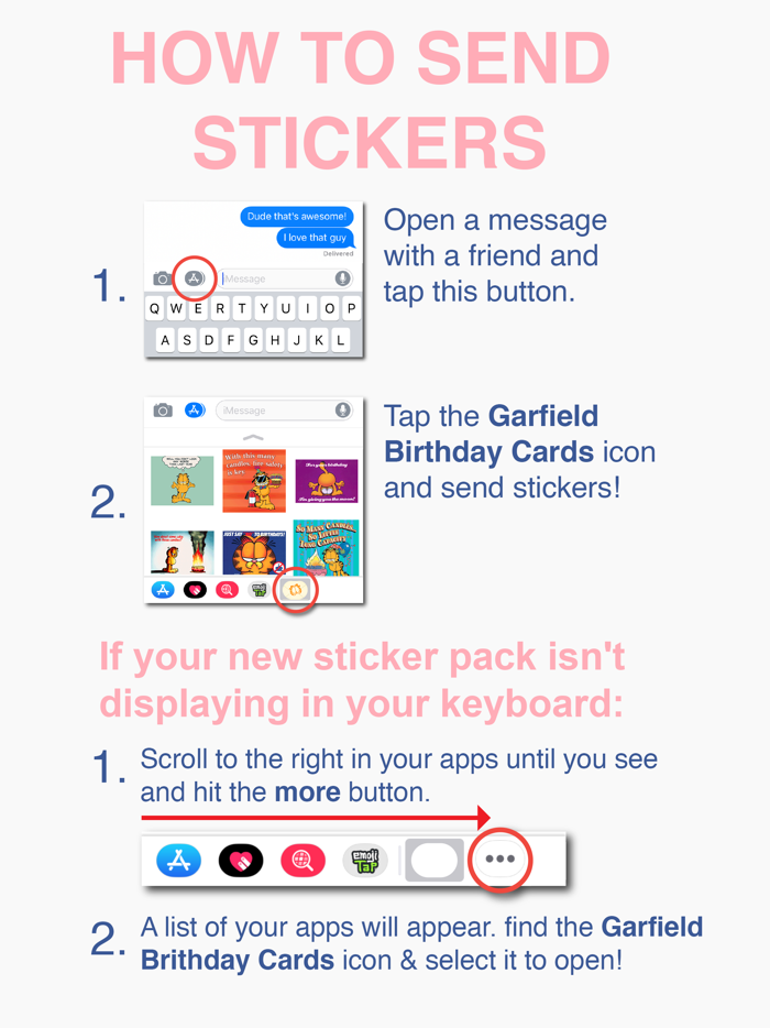 Garfield Birthday Cards