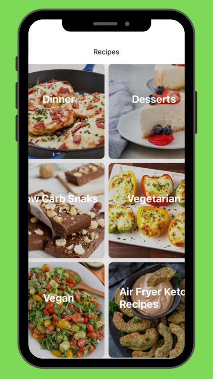 Keto recipes app screenshot-3