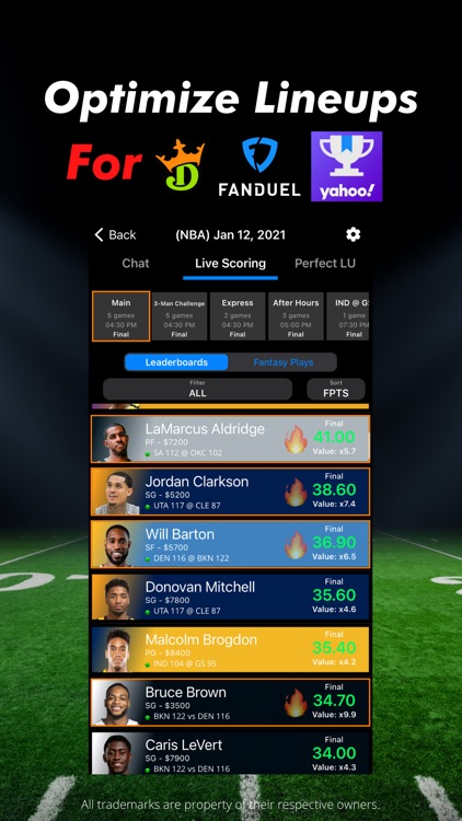 LineStar DFS - Daily Fantasy