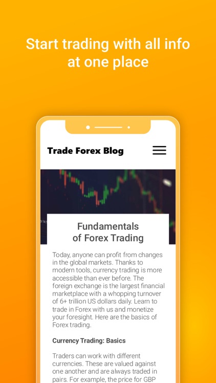 Trade Forex – learn trading