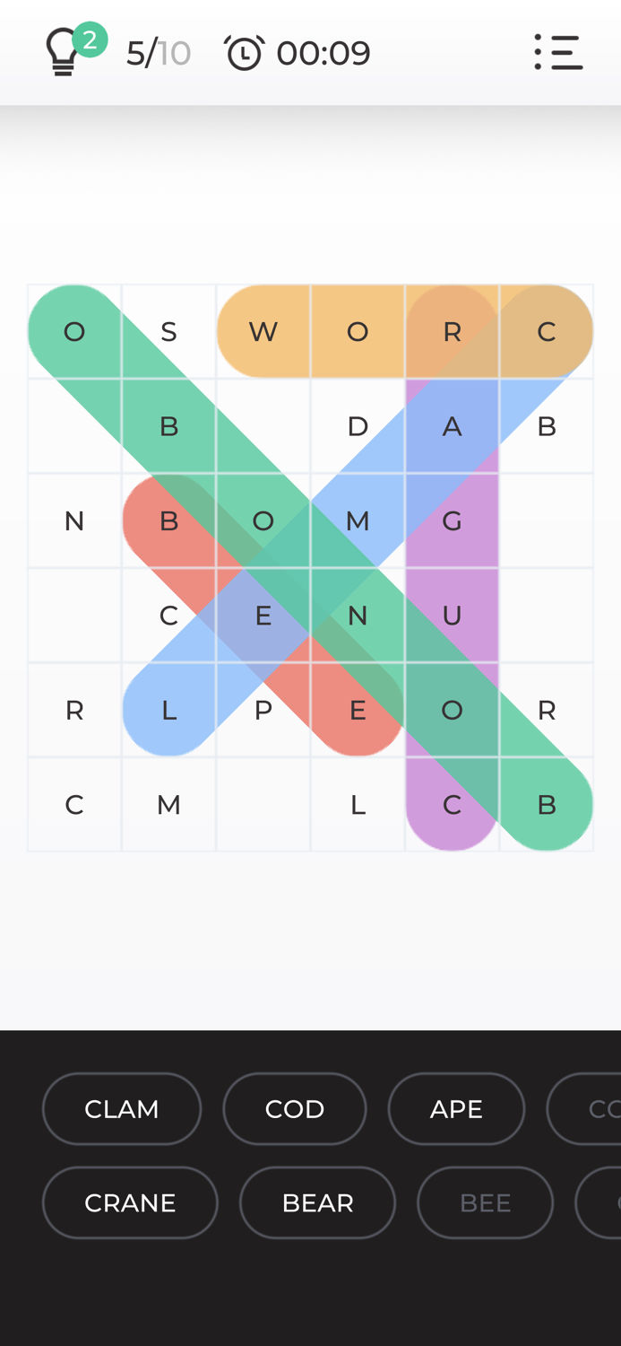 Word Search Challenges