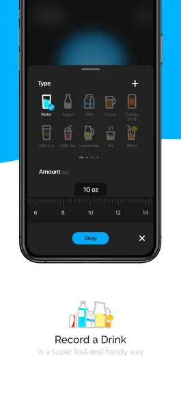 Game screenshot Drink Water Tracker - GoWater apk