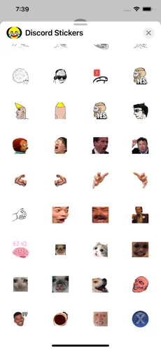 Captura de Pantalla 3 Discord Stickers iphone