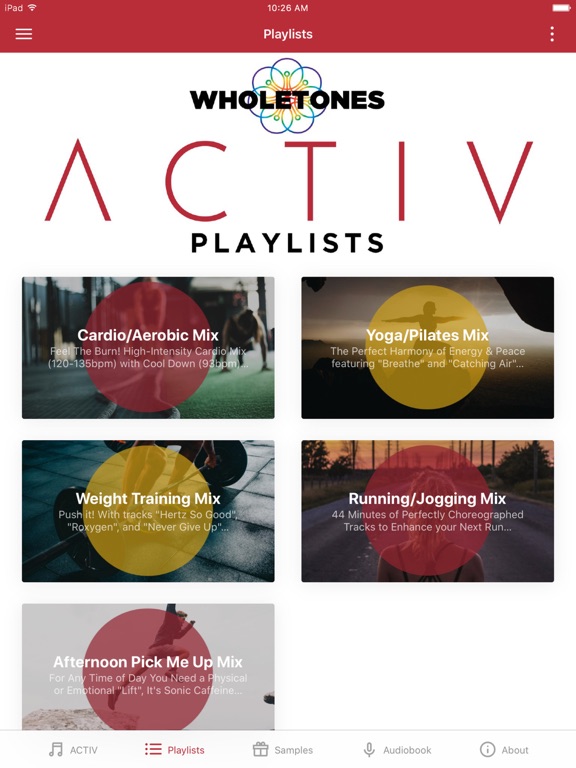 Screenshot #5 pour WHOLETONES ACTIV