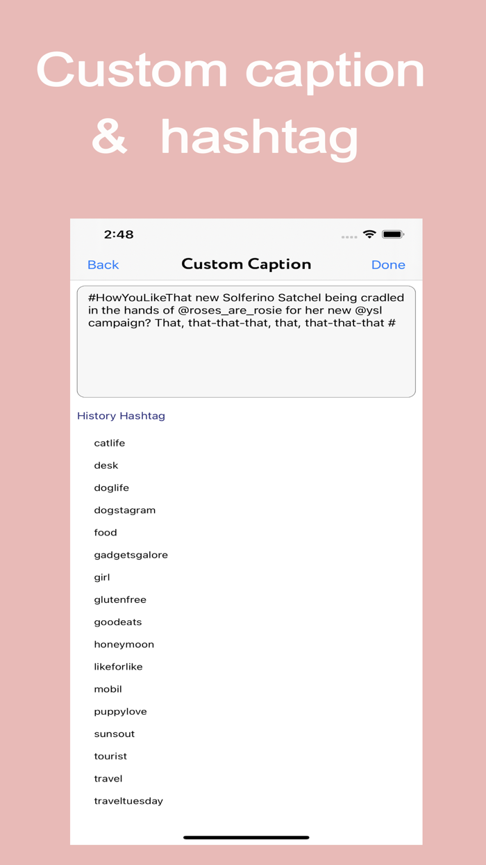 Repost for instagram™