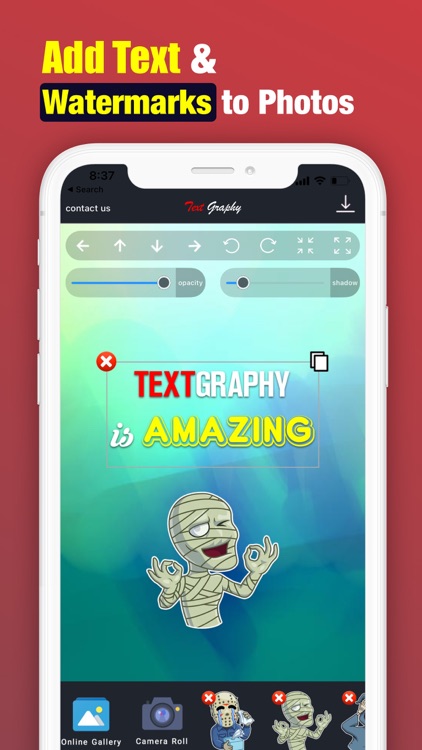 Textgraphy | Add text to photo