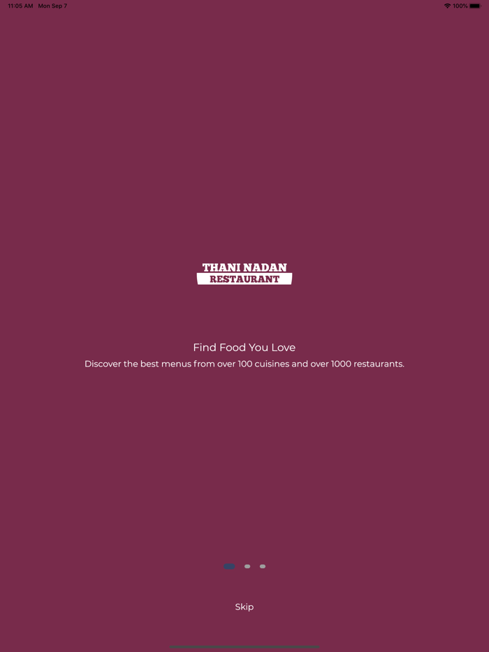 Thani Nadan Restaurant